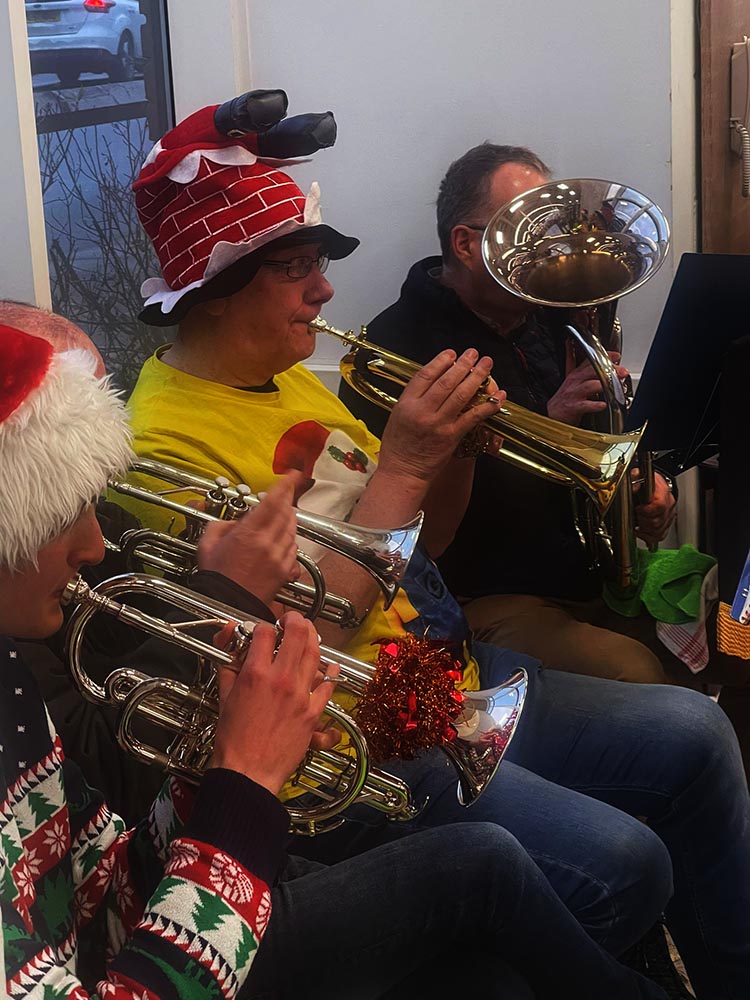Caroling at Tesco Beverley By Caroline
